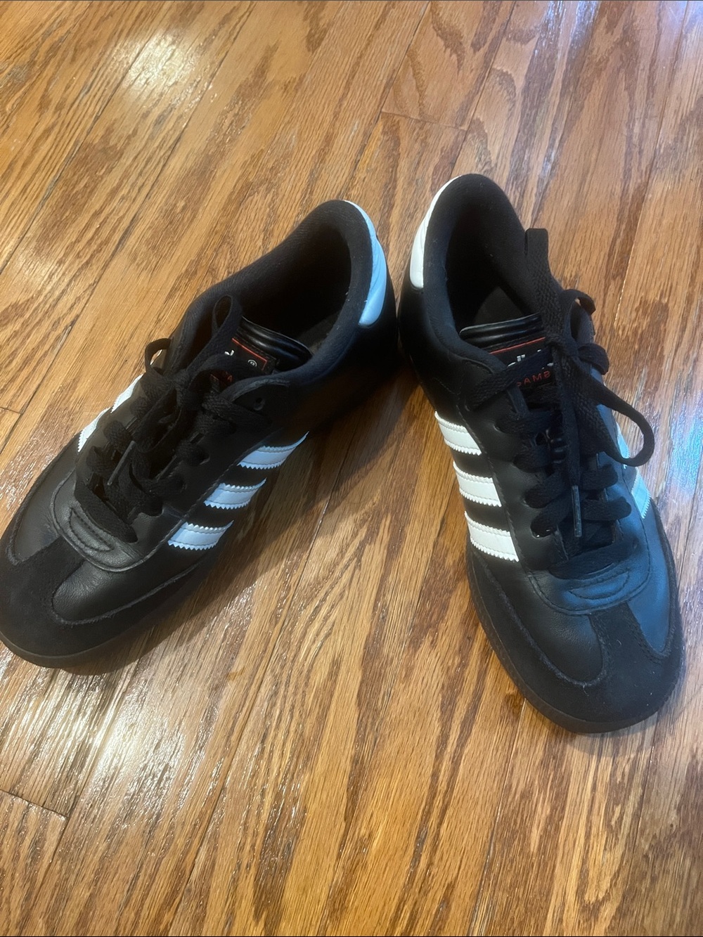 adidas Samba Black Sneakers with White Stripes - Men's Casual Trainer